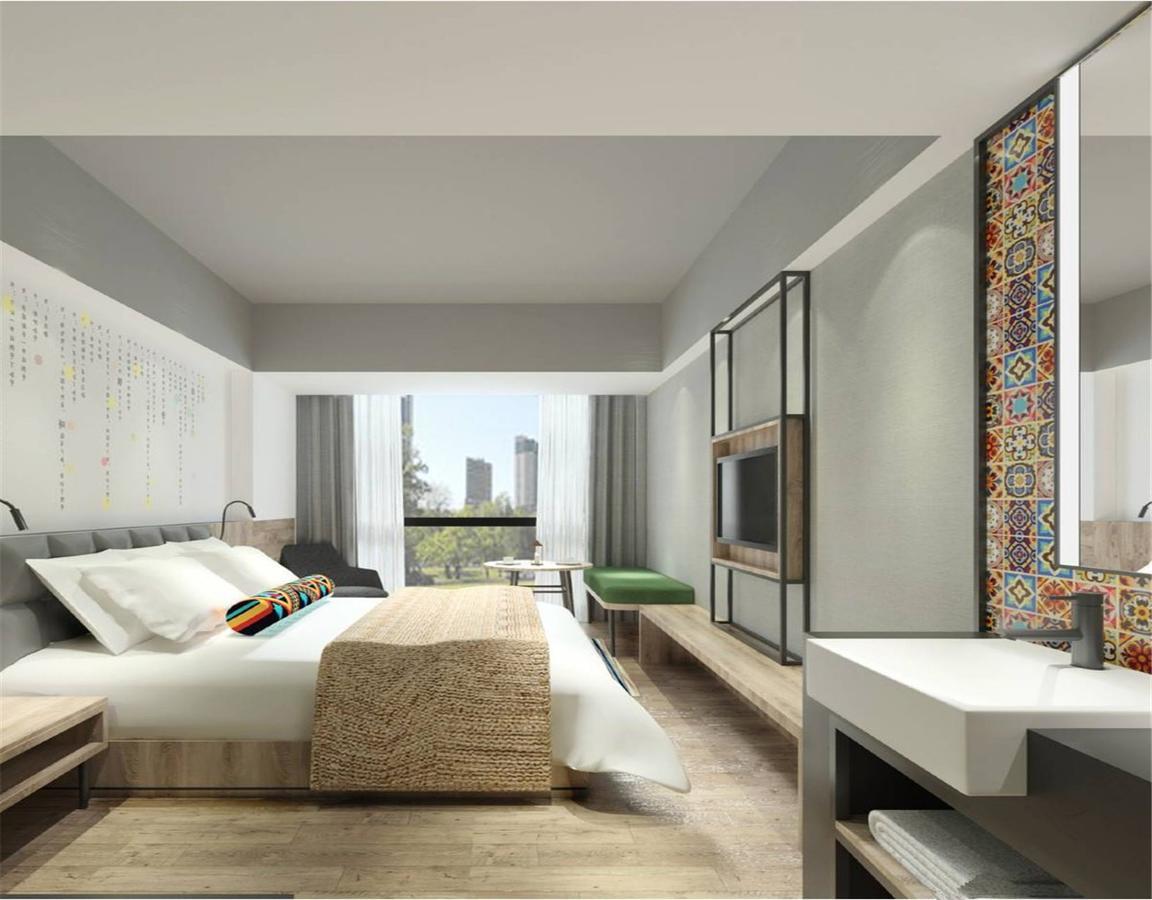 Qiu Guo Hotel Hua Mao Chaoyang  Εξωτερικό φωτογραφία